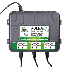Fulbat Nabíječka baterií FULBANK 2000 (vhodné také pro lithiové baterie)