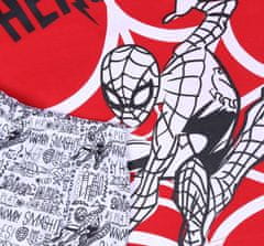 Spiderman Červenobílé krátké chlapecké pyžamo Spider-Man, 128