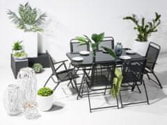 Beliani Zahradní jídelní stůl 140x80 LIVO