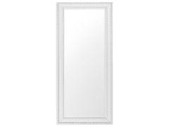 Beliani Nástěnné zrcadlo 50x130 bílá/stříbrná VERTOU