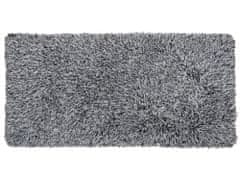 Beliani Koberec Shaggy 80 x 150 cm melanž černo-bílý CIDE