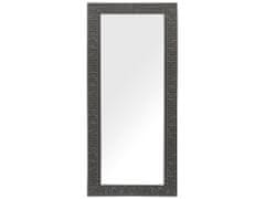 Beliani Nástěnné zrcadlo 50 x 130 cm černé PLAISIR