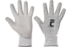 Cerva Group Protiporézne máčené polyuretanové pracovní rukavice Stint