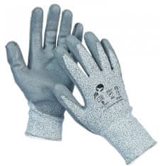 Protiporézne máčené polyuretanové pracovní rukavice Oenas