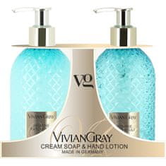 Vivian Gray Kosmetická sada péče o ruce Jasmine & Patchouli (Cream Soap & Hand Lotion)