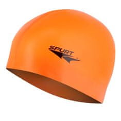 SPURT silikonová čepice G-Type junior F202, oranžová
