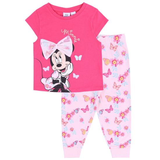 Disney Růžové pyžamo Minnie Mouse DISNEY