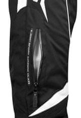 MBW Dámské textilní kalhoty MBW EVELIN - černobílé - 34