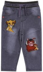 Disney Šedé džíny s gumičkou Timon a Pumba DISNEY, 86