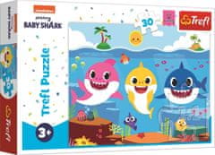 Trefl Puzzle Baby Shark: Podmořský svět žraloků 30 dílků
