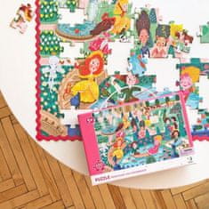 Dodo Toys Puzzle Princezny na promenádě 100 dílků