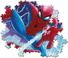 Clementoni Svítící puzzle Marvel: Spiderman 104 dílků