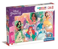 Clementoni Puzzle Disney princezny MAXI 24 dílků