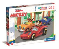 Clementoni Puzzle Mickey na výletě MAXI 24 dílků