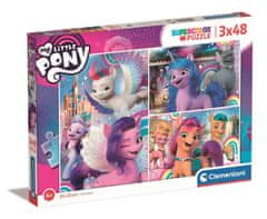 Clementoni Puzzle My Little Pony 3x48 dílků