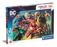 Clementoni Puzzle DC Comics: Liga spravedlonosti 104 dílků