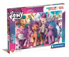 Clementoni Puzzle My Little Pony: Nerozlučné kamarádky 104 dílků