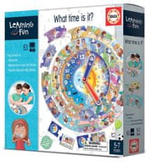 Educa Vzdělávací hra Learning is Fun: Kolik je hodin?