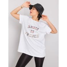 FANCY Dámské tričko s nápisem ELANI bílé FA-TS-6892.88_364031 Univerzální