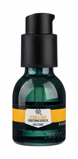 The Body Shop 30ml cedar & sage conditioning beard oil