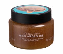 The Body Shop 250ml wild argan oil exfoliating gel body