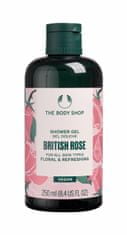The Body Shop 250ml british rose, sprchový gel