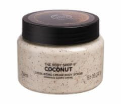 The Body Shop 250ml coconut exfoliating cream body scrub