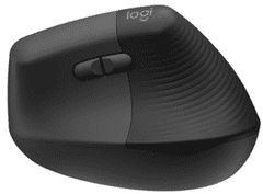 Myš Lift, ergonomická, bezdrátová, grafitová (910-006473)