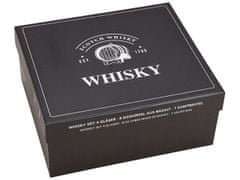 G. Wurm Velký whisky set v elegantní černé krabičce