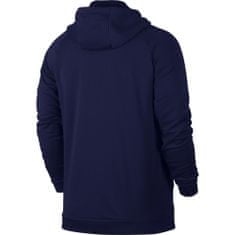 Nike Mikina tmavomodrá 193 - 197 cm/XXL Dry FZ Fleece Hoodie Trening
