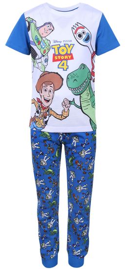 Disney Modrobílé chlapecké pyžamo Toy Story DISNEY