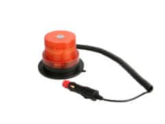 Maják micro oranžový LED magnet - šroub 12/24V