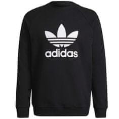 Adidas Mikina černá 182 - 187 cm/XL Adicolor Classics Trefoil Crewneck Sweatshirt