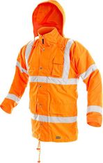 Cambridge zimní reflexní bunda , se signálními pásky, oranžová