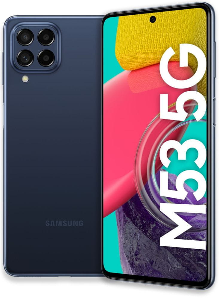 Samsung Galaxy M53 5G, 8GB/128GB, Blue - rozbaleno