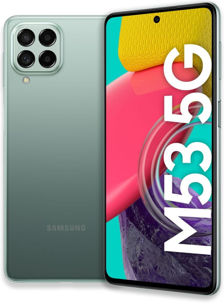 Levně Samsung Galaxy M53 5G, 8GB/128GB, Green
