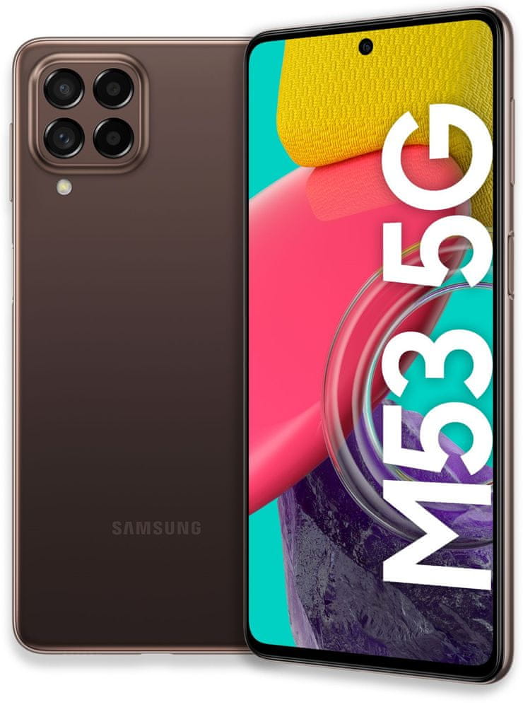 Levně Samsung Galaxy M53 5G, 8GB/128GB, Brown