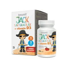 Simply you Imunit Jack Laktobacilák + vitamín D3 (Varianta 72 tablet)
