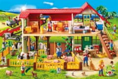 Schmidt Puzzle Playmobil Farma 100 dílků + figurka Playmobil