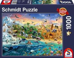 Schmidt Puzzle Království zvířat 1000 dílků