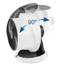 Soler&Palau Stolní mobilní ventilátor ARTIC-305 JET, průtok vzduchu 2100 m³/h, 12 rychlostí, tichý chod, časovač, dálkové ovládání, pohyblivá hlava