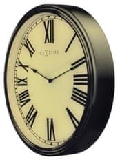 NEXTIME Designové nástěnné hodiny 3076 Nextime Houdini 25x35cm