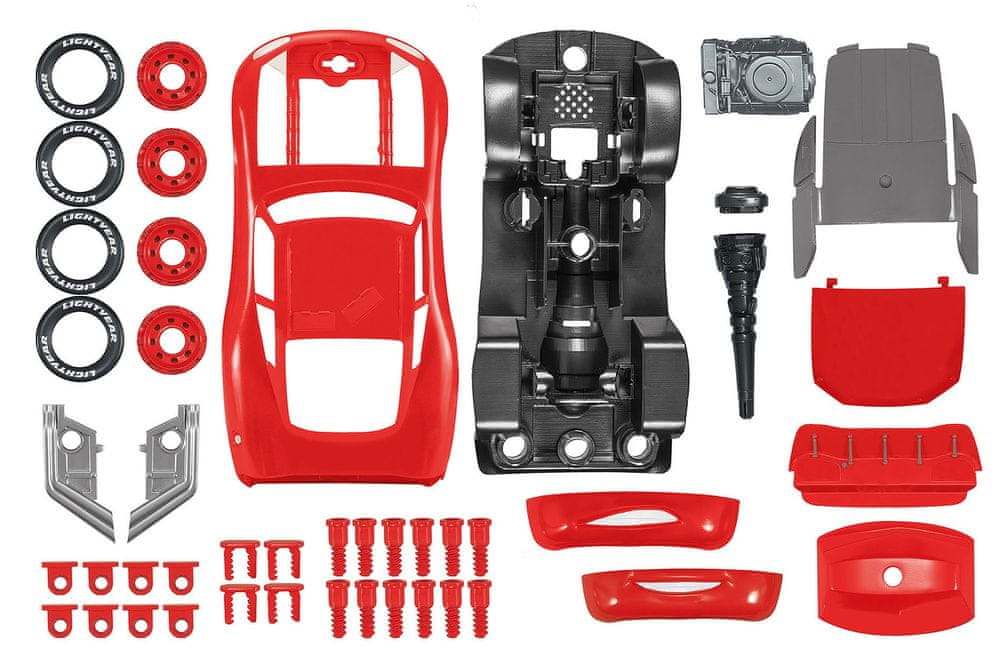 Levně Revell First Construction auto 00920 - Lightning McQueen (světelné a zvukové efekty) (1:20)