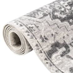 shumee Venkovní koberec hladce tkaný 80 x 250 cm světle šedý