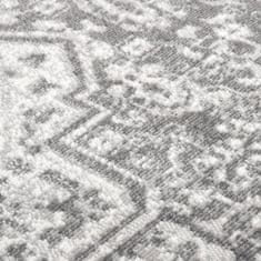 Greatstore Venkovní koberec hladce tkaný 115 x 170 cm světle šedý