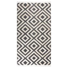 Vidaxl Venkovní koberec hladce tkaný 80 x 150 cm světle černobéžový