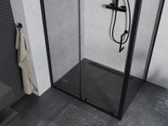 Mexen Apia sprchový kout 120x100, transparent, černá (840-120-100-70-00)