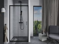 Mexen Apia posuvné sprchové dveře 120 cm, transparent, černá (845-120-000-70-00)