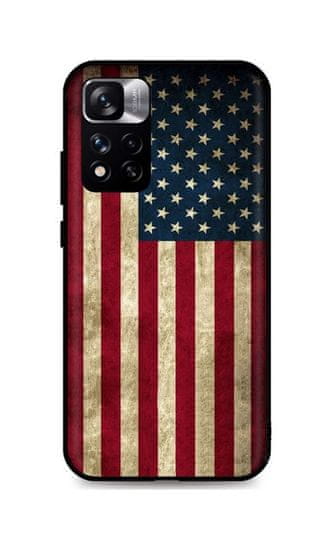 TopQ Kryt Xiaomi Redmi Note 11 Pro+ 5G 3D silikon Amerika 72480