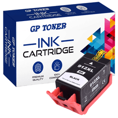 GP TONER Kompatiblní inkoust pro HP 912XL Officejet Pro 8012 8013 8014 8015 8017 8022 8024 8025 černá